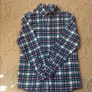 Vineyard vines light flannel spring button down